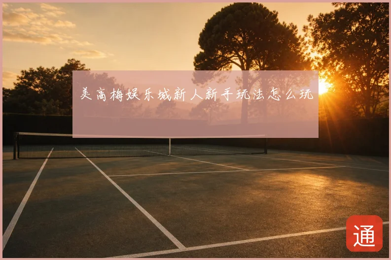 美高梅娱乐城新人新手玩法怎么玩